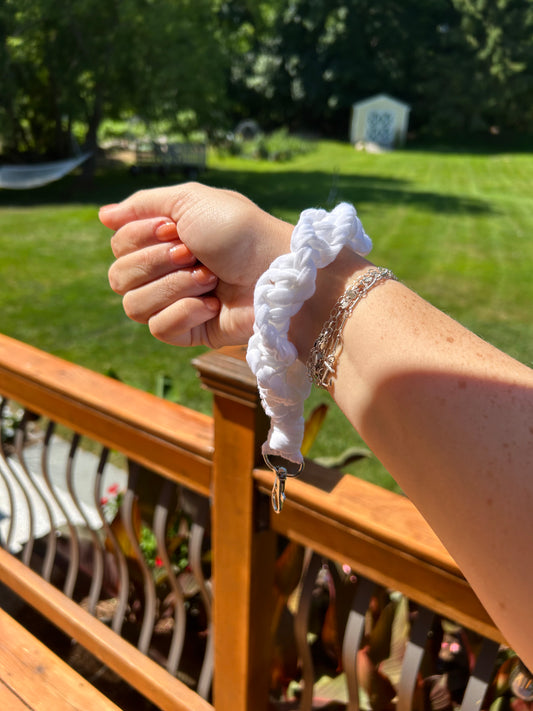 Spiral Cotton Macrame Wristlets